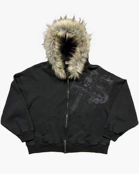 Fur Hood Hoodie
