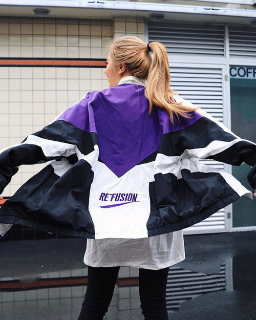 Streetwear bomber jacket