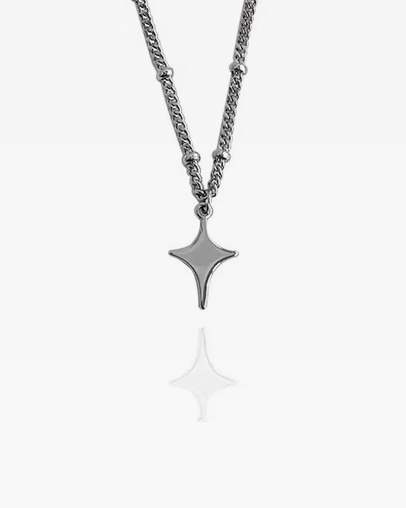 Y2K Star Necklace