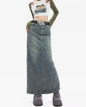 Y2K Maxi Skirt