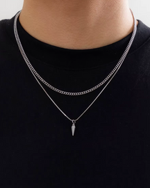 Spike Pendant Necklace