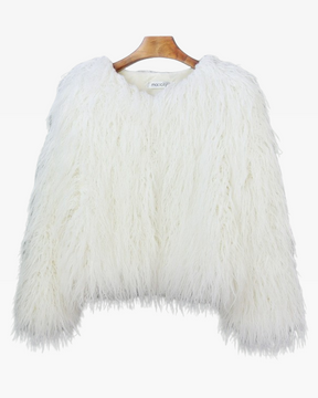 Y2K Faux Fur Jacket