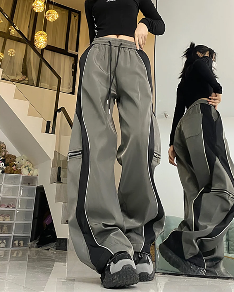 Striped Joggers Womens