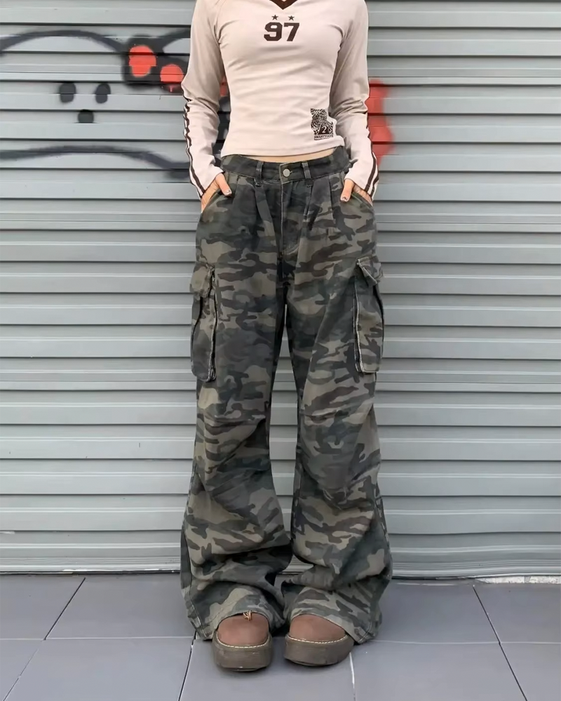 Camo Baggy Jeans