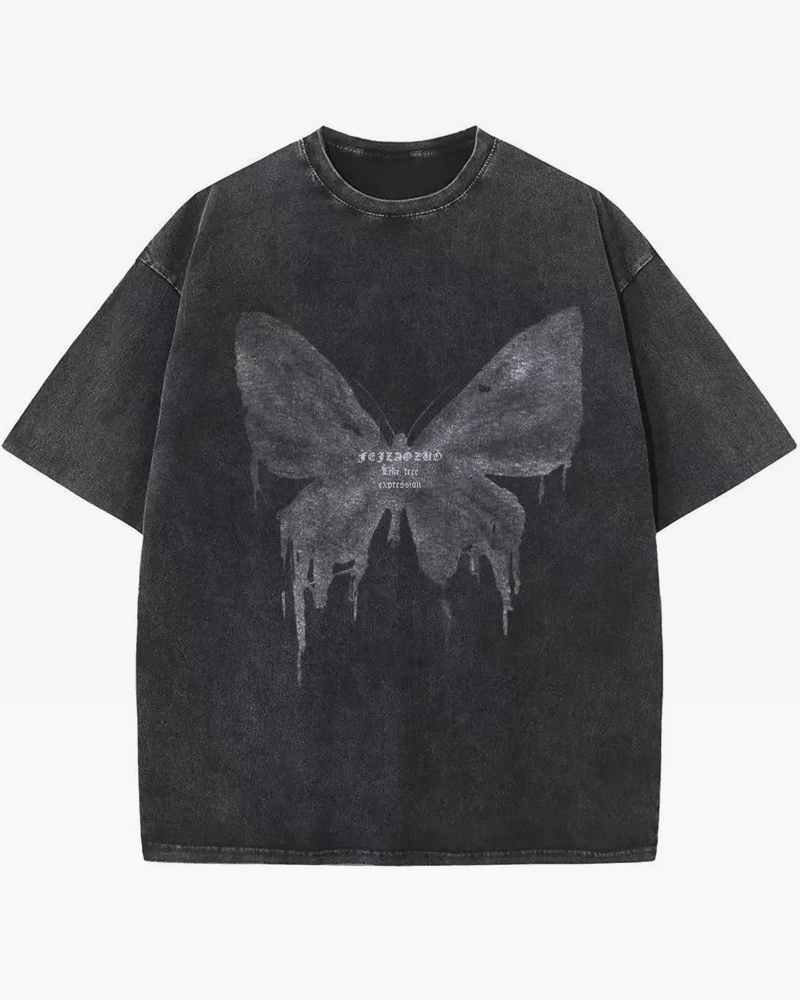 Vintage Butterfly Shirt | Y2K Wave