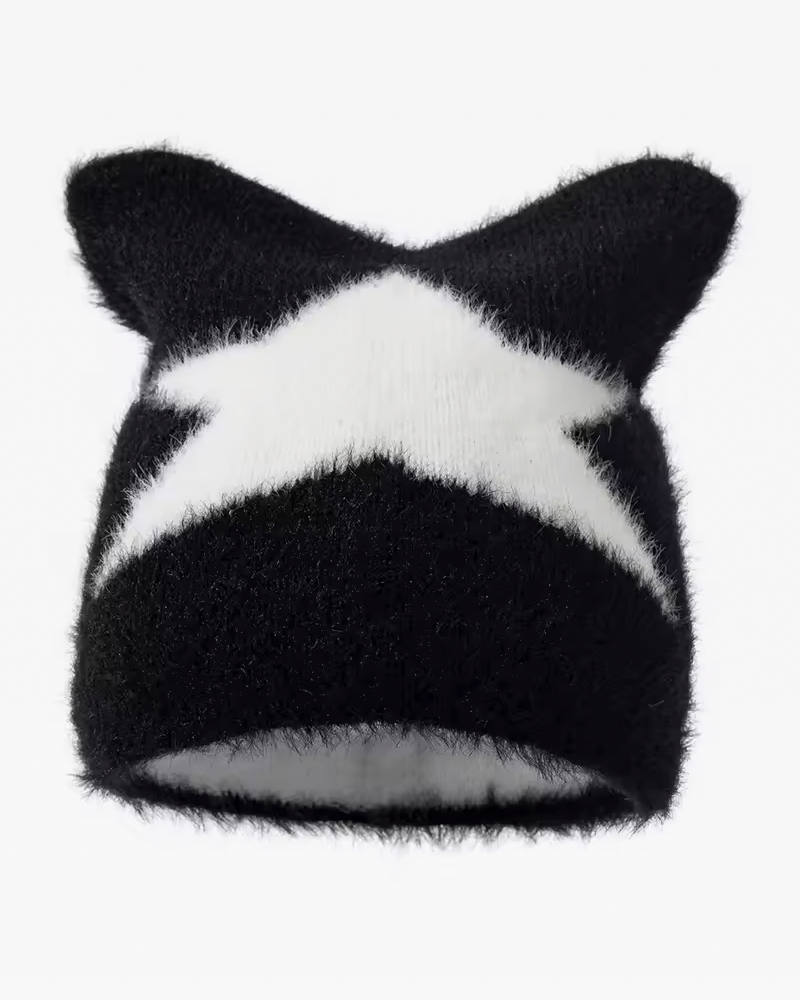 Y2K Cat Ear Beanie