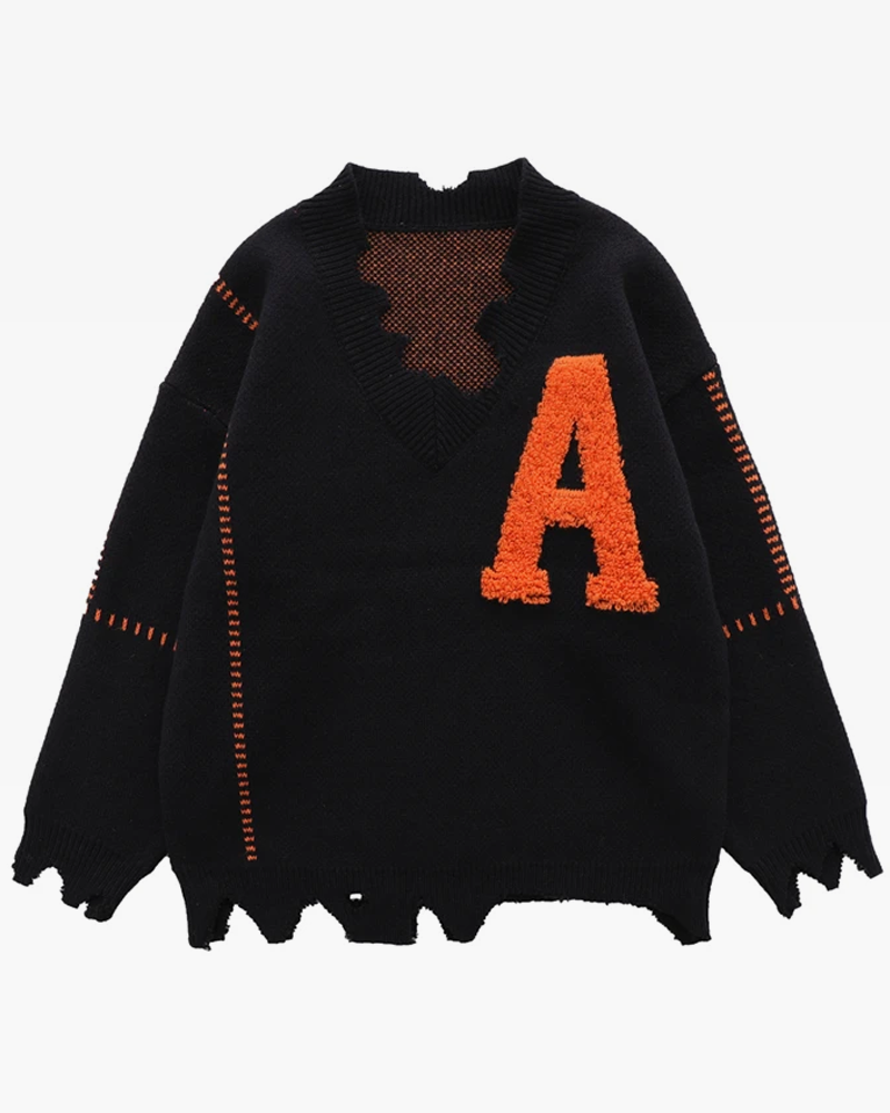 Letter A Sweater