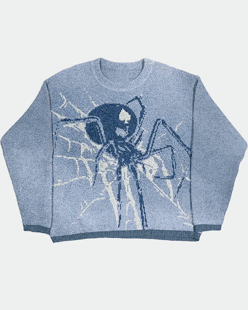 Spider Knit Sweater
