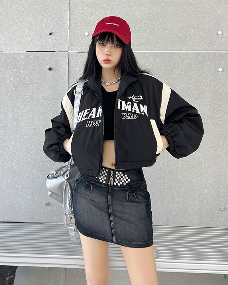 Crop Track Jacket