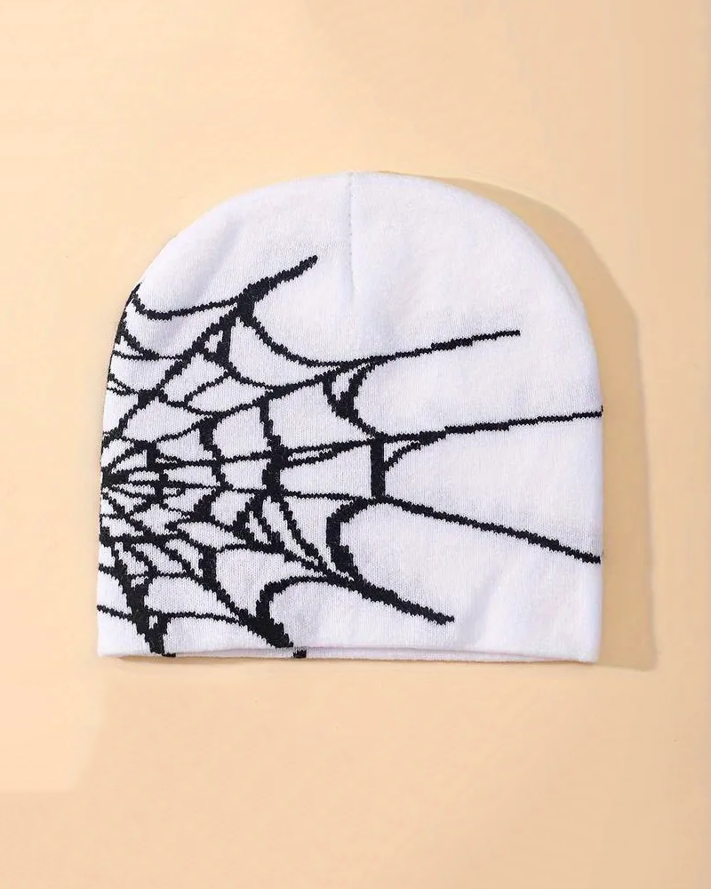 Spider Web Beanie