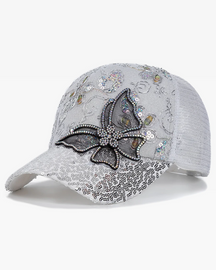 Y2K Rhinestone Hat