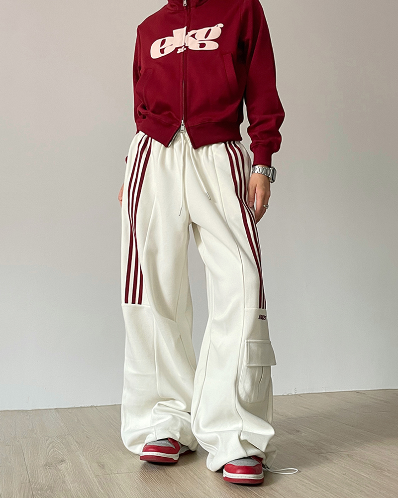 White Baggy Sweatpants