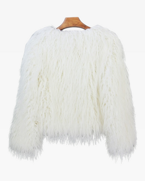 Y2K Faux Fur Jacket