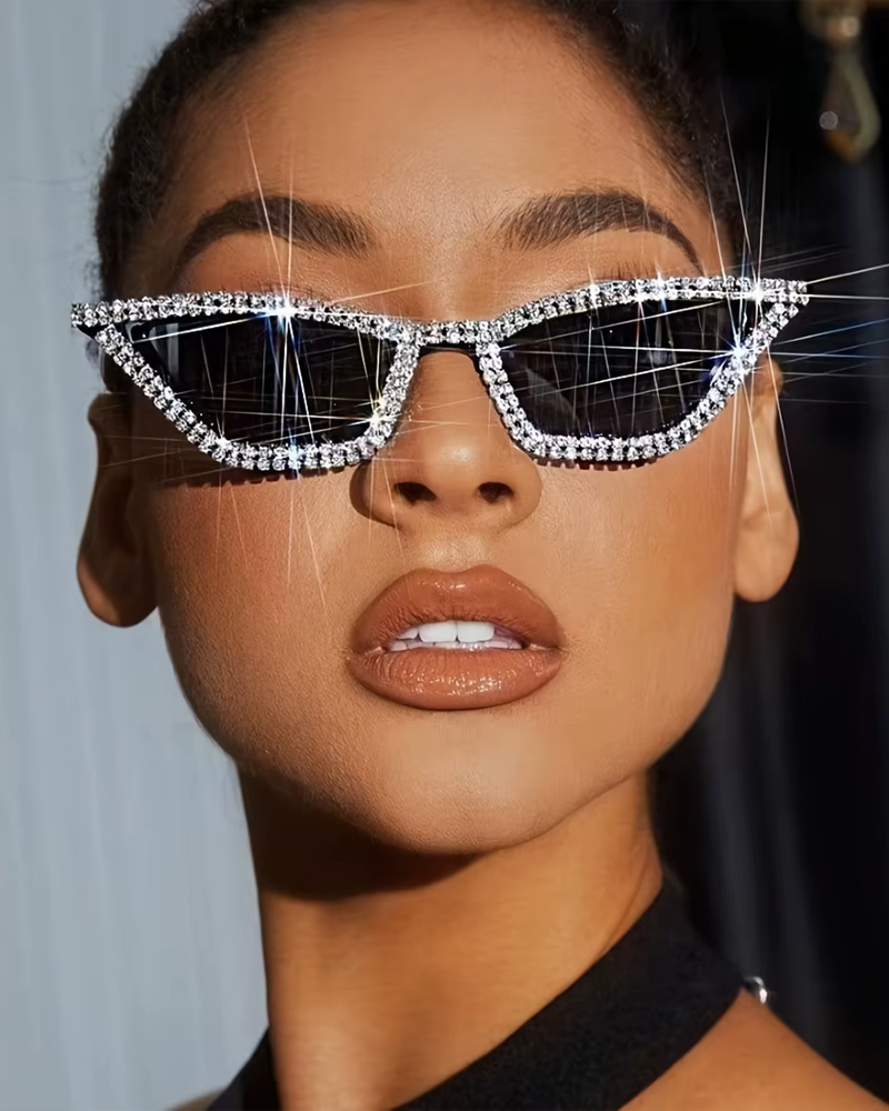 Sunglasses With Rhinestones
