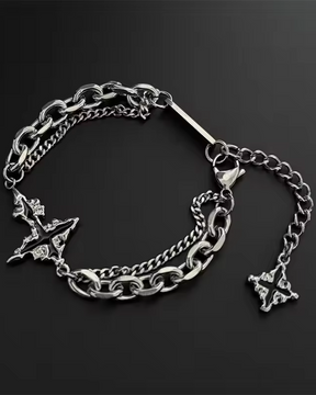 Gothic Cross Bracelet