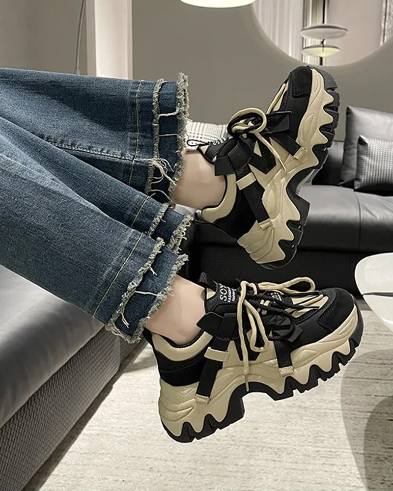 Womens Chunky Sneakers