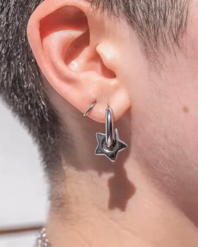 Y2K Star Earrings