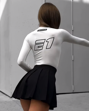 Motorsport Crop Top