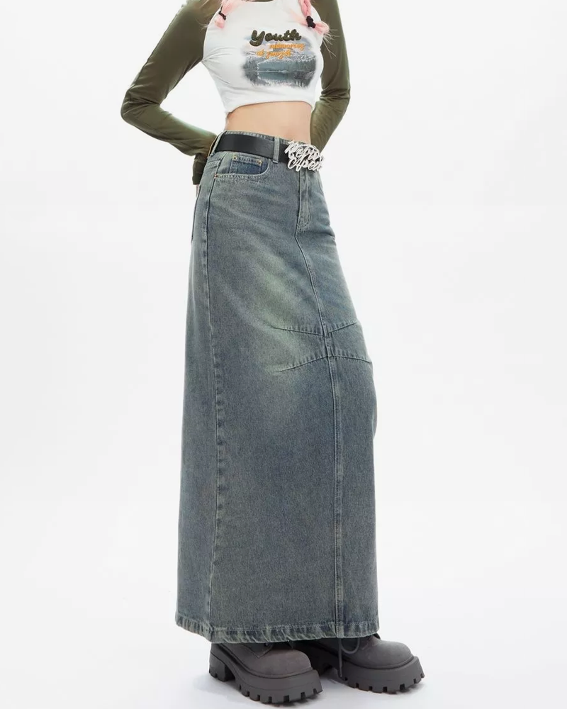 Y2K Maxi Skirt