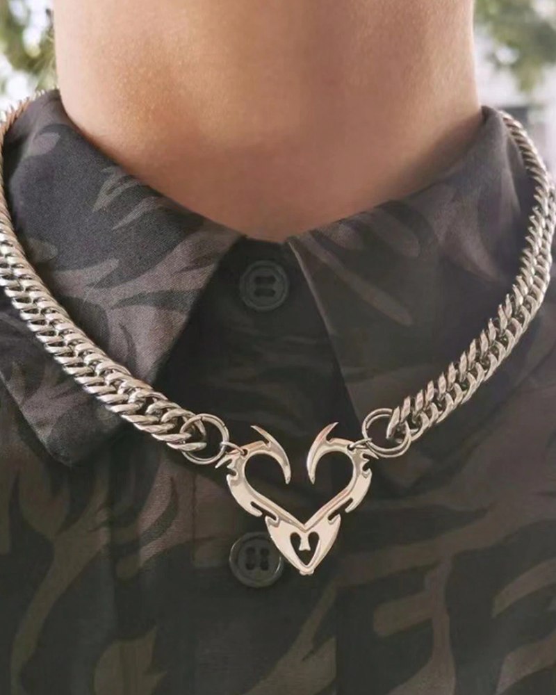 Y2K Heart Necklace | Y2K Wave