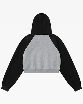 Star Cropped Hoodie