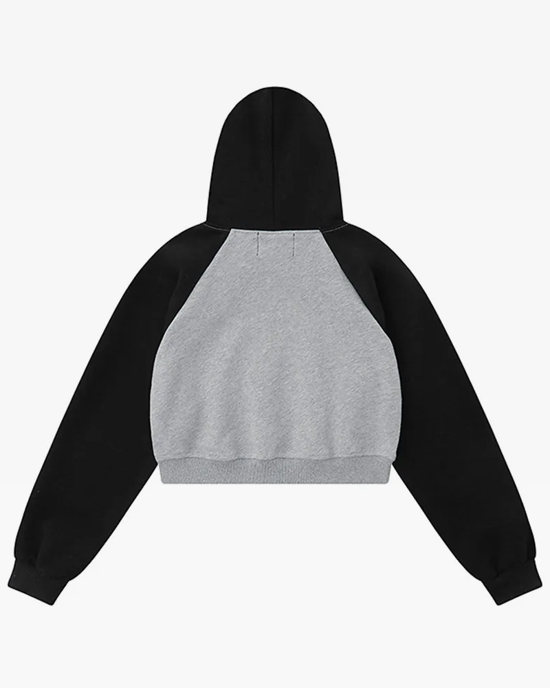 Star Cropped Hoodie