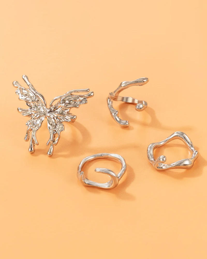 Butterfly Ring Silver