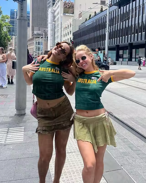 Australia Crop Top