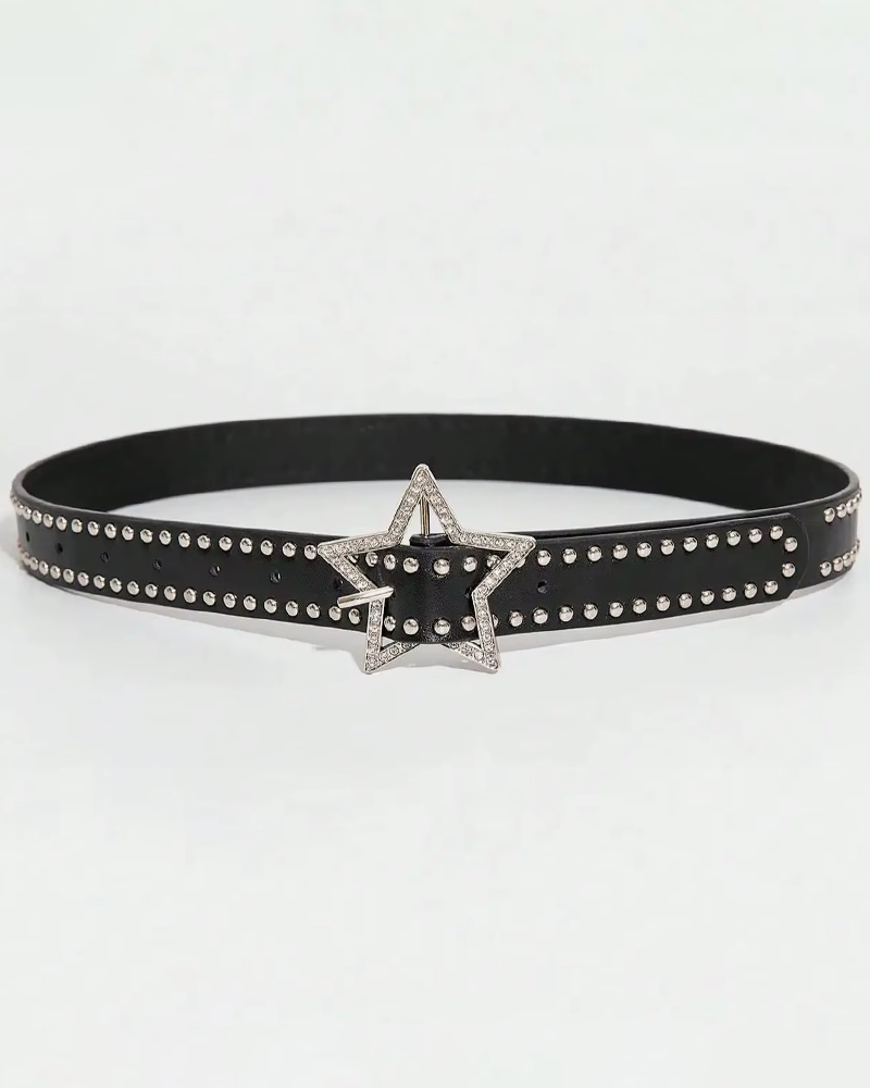 Studded Star Belt