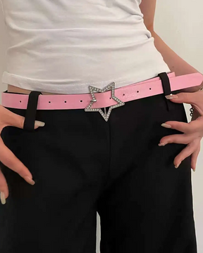 Star Buckle Belt