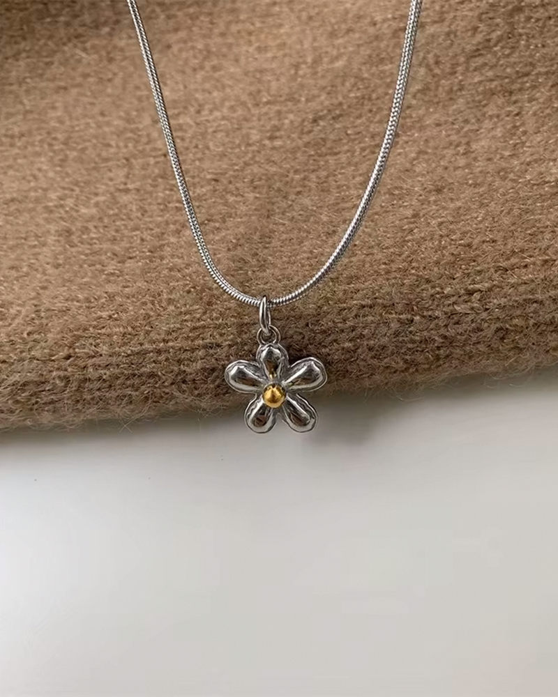 Bubble Flower Necklace