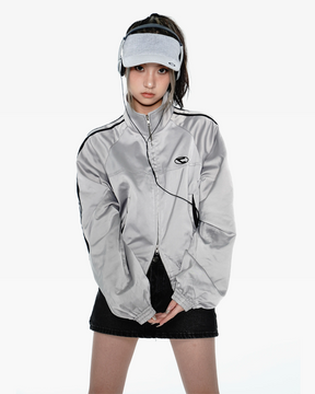 Silver Track Jacket