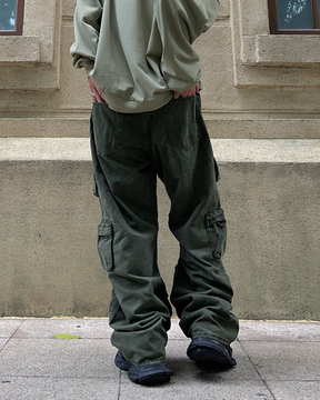 Baggy Green Cargo Pants