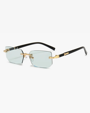 Rimless Rectangle Sunglasses