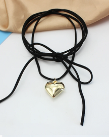 Heart Cord Necklace