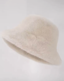 Faux Fur Bucket Hat