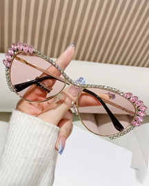 Y2K Rhinestone Sunglasses