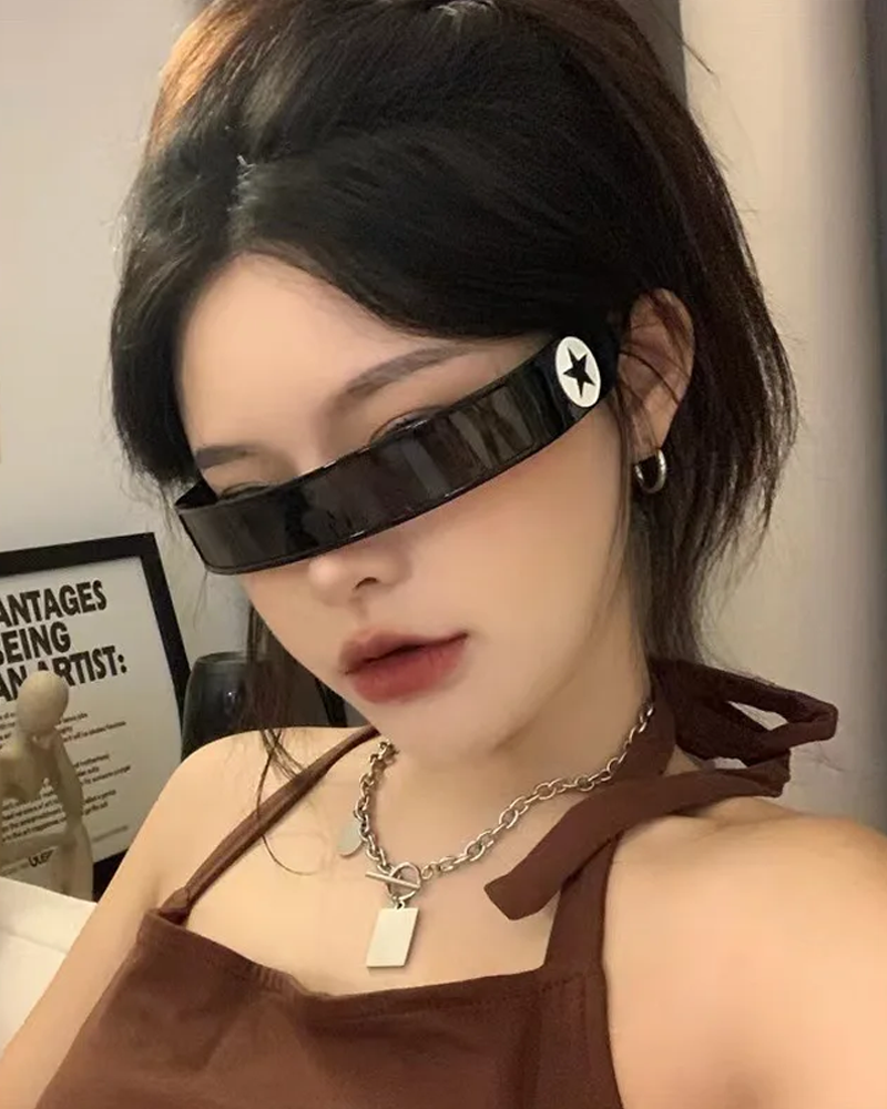 Futuristic Wrap Around Sunglasses