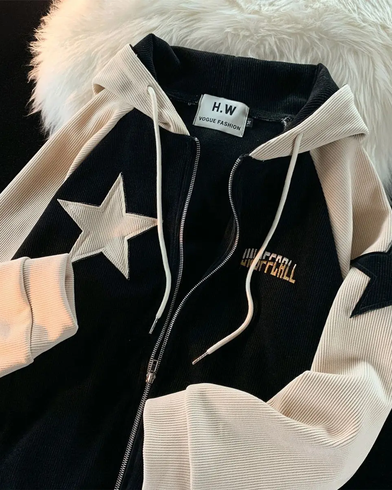 Star Hoodie Y2K | Y2K Wave
