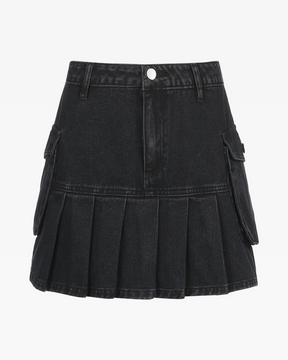 Black Y2K Skirt