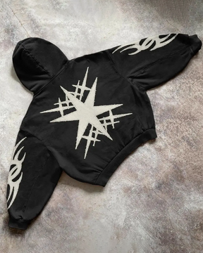 Black Y2K Hoodie