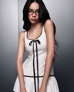 Elegant White Mini Dress