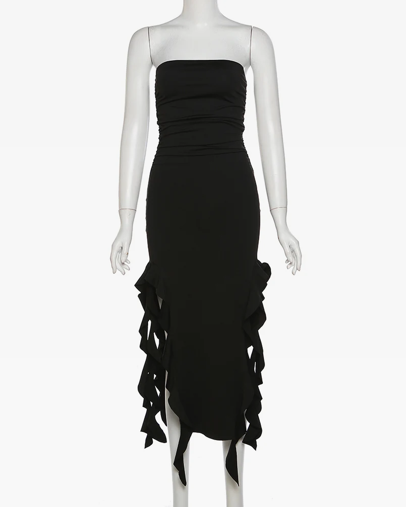 Y2K Ruffle Dress