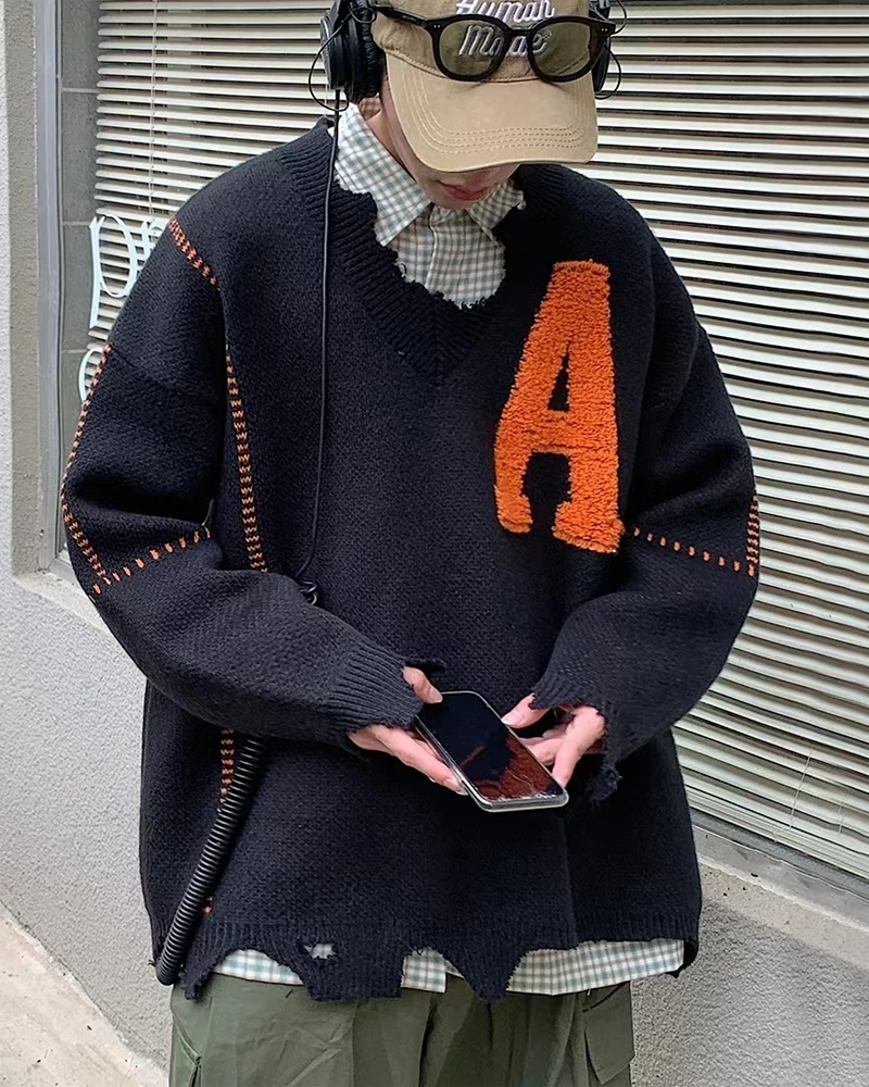 Letter A Sweater