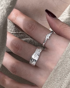 Y2K Silver Ring