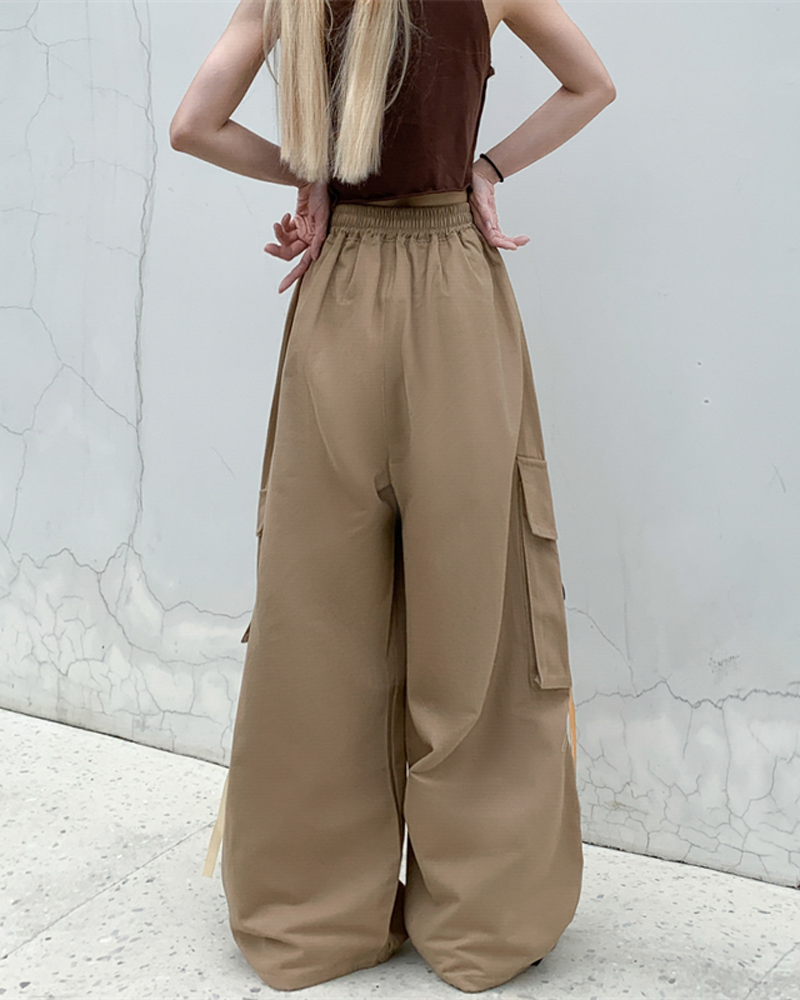 Womens Baggy Cargo Pants