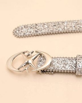 Y2K Sequin Belt