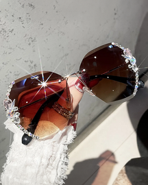 Women's Sunglasses With Rhinestones