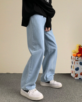 Light Blue Loose Jeans | Y2K Wave