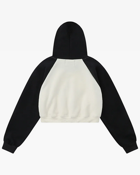 Star Cropped Hoodie